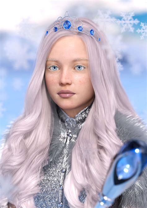 ice princess  render renderhub gallery