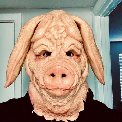 Aphex Twin Windowlicker / Latex Half Mask Wearable / Halloween ...