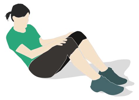Curl Up Exercise