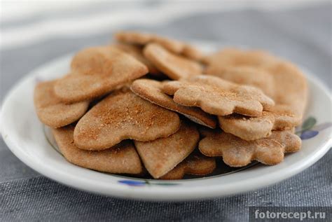Ржаное печенье с мёдом | fotorecept.ru