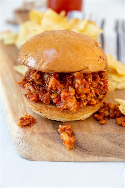 Vegan Sloppy Joes - Veganosity