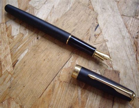 Ручка перьевая Parker Sonnet Black Matte IIIL 1993 год France ОРИГИНАЛ ...