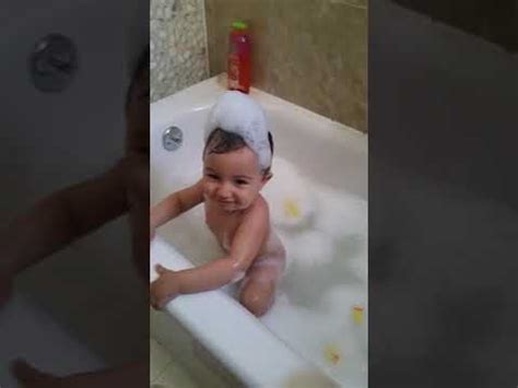 taking shower having bath fun - YouTube