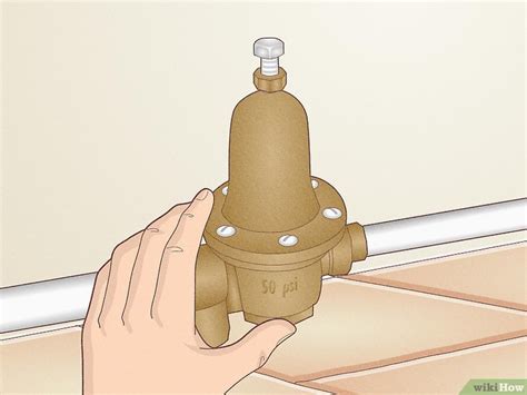 how to adjust home water pressure regulator