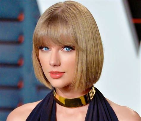 Pin by Maverick on Ünlüler | Taylor swift hair, Taylor swift bob, How ...