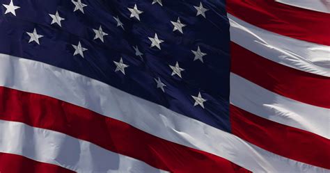 American flag waving in slow motion 15726305 Stock Video at Vecteezy