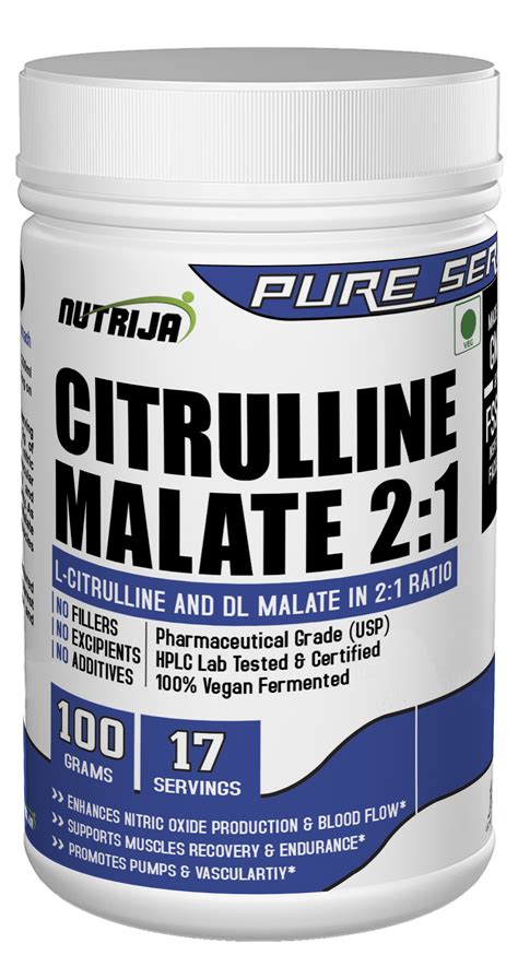 Buy Citrulline Malate Online in India | NutriJa™ Supplement Store