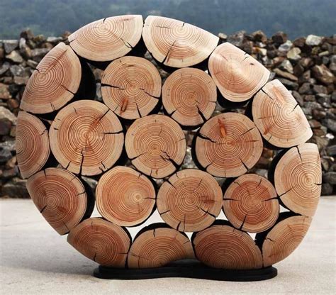 Поделки из спилов дерева для дачи, дома, сада - 76 фото идей и дельных ...