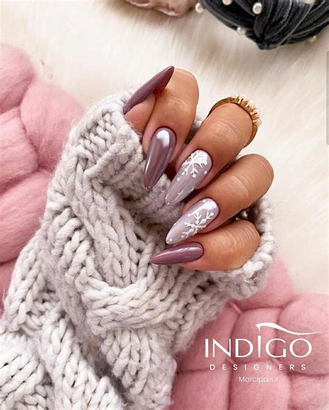 Идеи маникюра гель лак 💡 | Unhas compridas, Unhas natalícias, Unhas bonitas