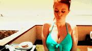 girl showing boobs gifs find share  giphy