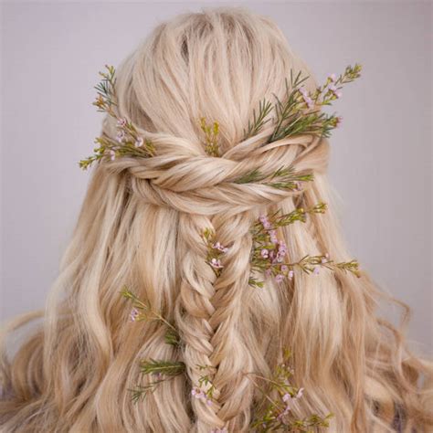 Rustic Country Wedding Hairstyles