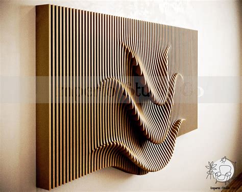 parametric wall decor art  living room  office etsy