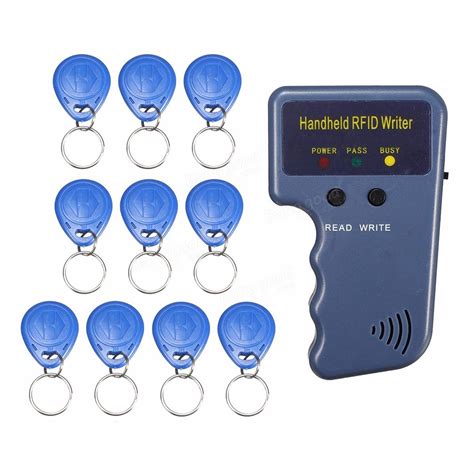 Handheld 125KHz RFID Copier/Writer/Readers/Duplicator with 10Pcs ID ...