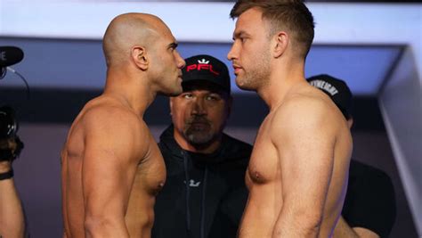 official pfl  weigh  results professional fighters league news