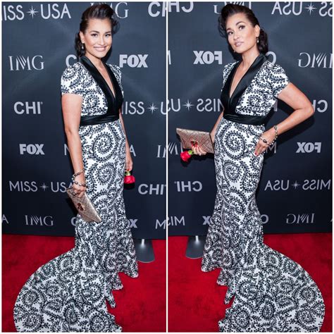 WHO WORE WHAT?.....Former Miss Universe Brook Lee Wears NIKOLAKI