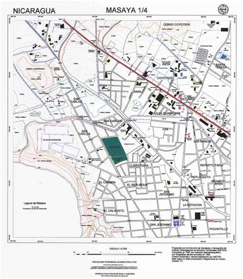 Mapa de ciudad - Masaya 1