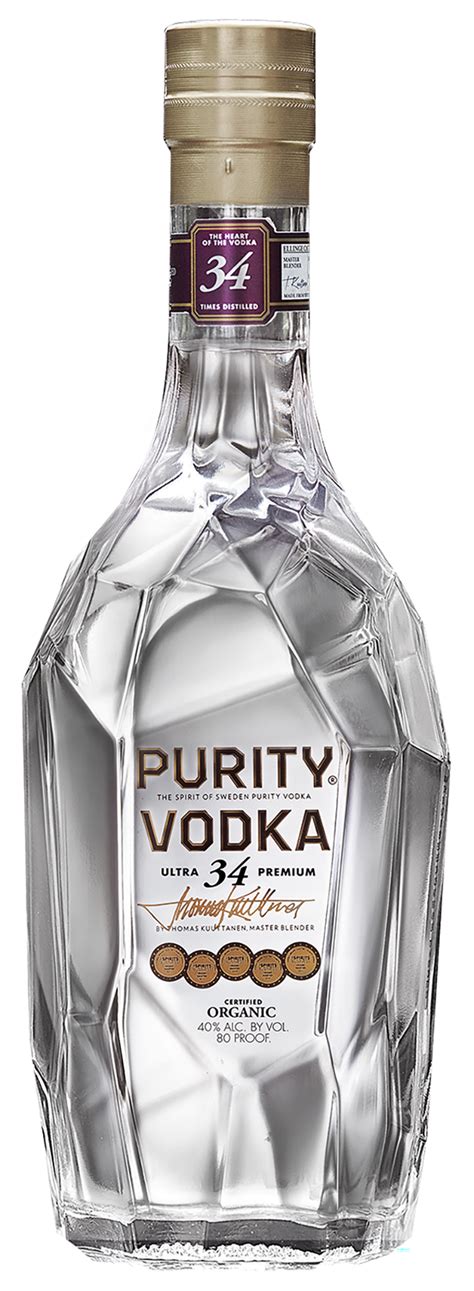 Vodka - Spiritus - Webshop - Vinoble PURITY VODKA 34 40% ØKO Vodka (70cl)