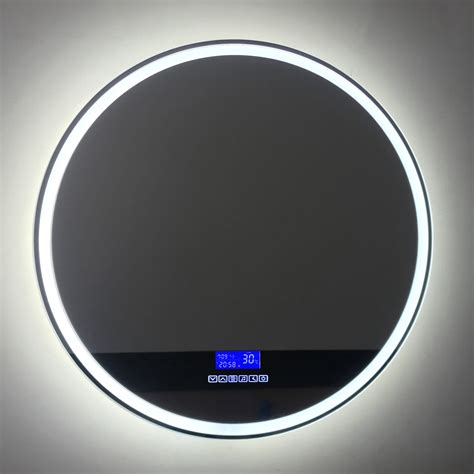 Зеркало BelBagno SPC-RNG 70 с LED-подсветкой, bluetooth, термометром и ...