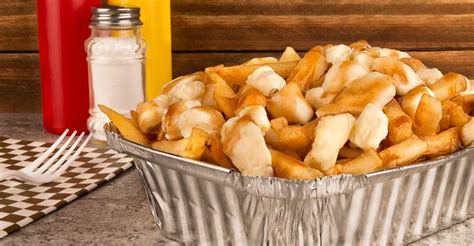 saucy facts  poutine       dished