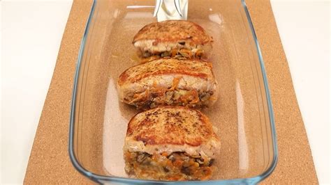 Сочное фаршированное мясо на сковороде - Со Вкусом
