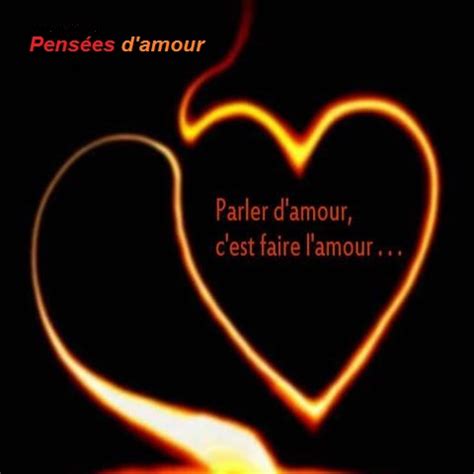 Pensee d'amour : Message D'amour