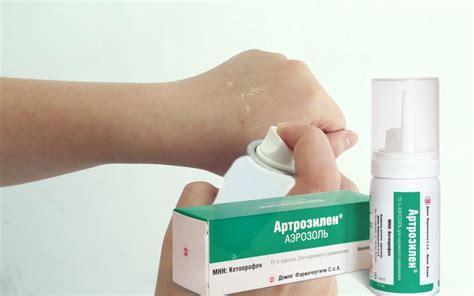 Артрозилен спрей: инструкция по применению, цена, состав