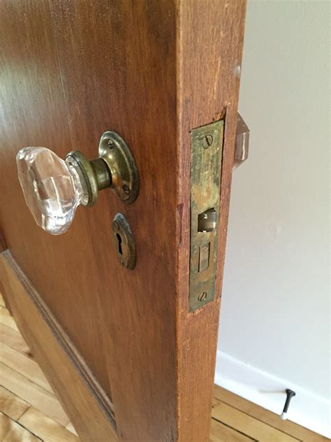 How To Fix Antique Door Broken Latch Diy Montreal