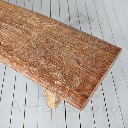 Длинная деревянная скамья, ручная работа Индия — купить с доставкой по ...