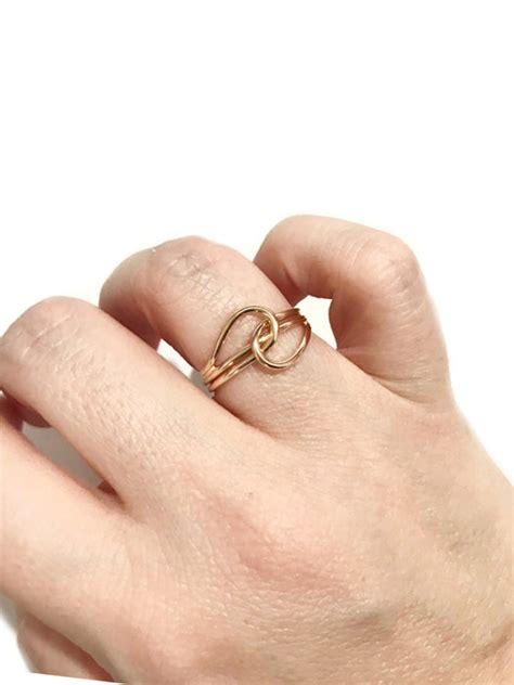 Handmade Double Loop Ring | 14k Gold Filled | Light Years Jewelry