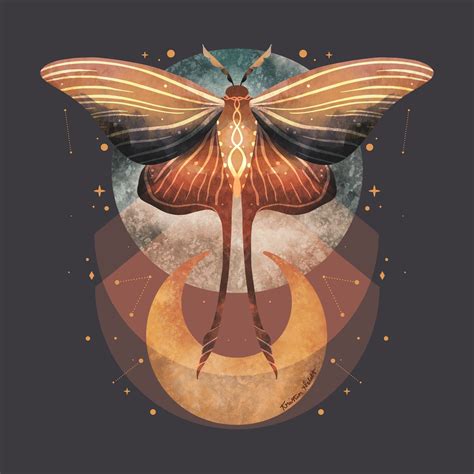 Art And Illustration, Illustration Inspiration, Arte Inspo, Moth Art ...