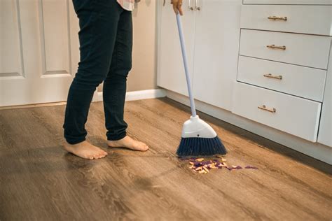 A Person Sweeping the Floor · Free Stock Photo