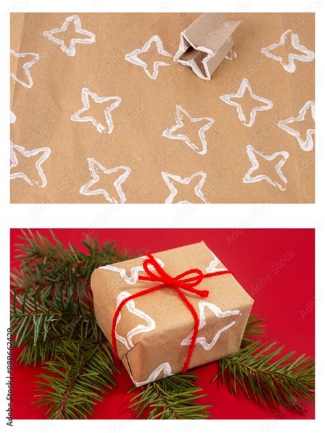 Stars made from folded toilet paper rolls, DIY activity for kids ...
