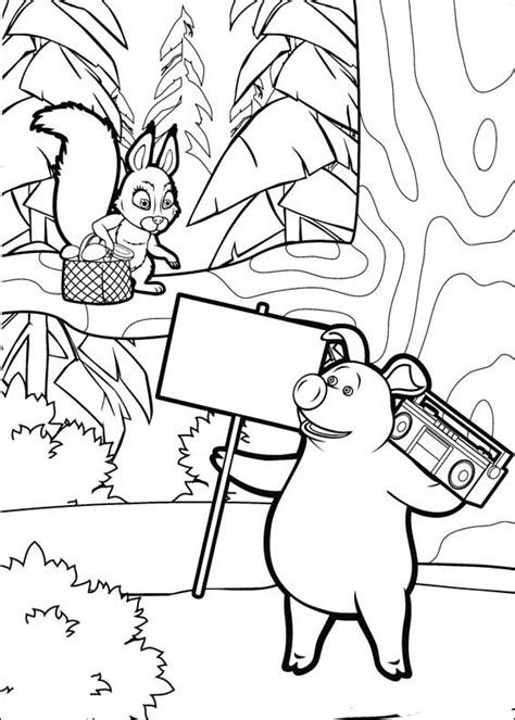 Coloriage Masha et Michka 12
