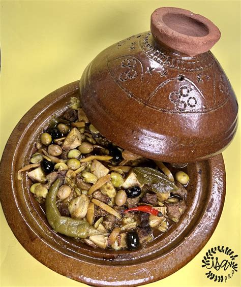 Tajine d'agneau aux citrons confits - Isa popote et papote