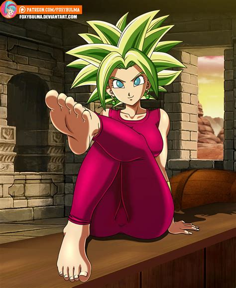 Commission - Kefla wants her feet worshipped by FoxyBulma on DeviantArt