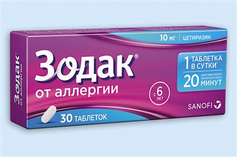 Зодак инструкция по применению: показания, противопоказания, побочное ...