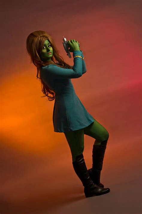 Cosplay of the Day: 'Star Trek' Orion Girl Goes Green