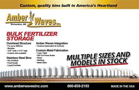 Promotions - Amber Waves Inc.