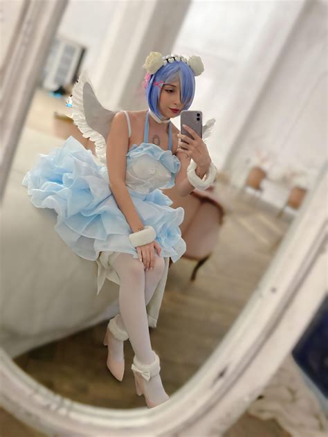 Rem-angel cosplay by neekomari : r/ReZeroRem