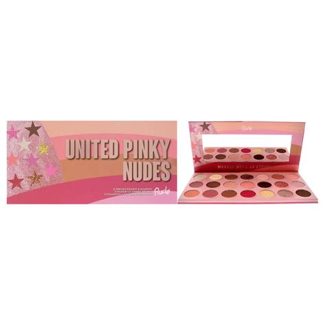 United Pinky Nudes - 21 Pressed Pigment And Shadows Palette Rude