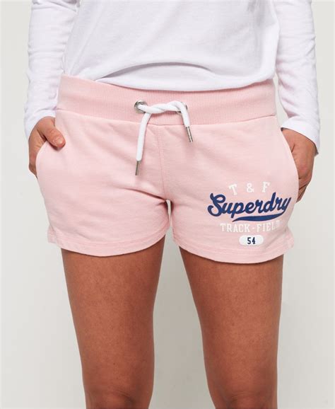 superdry short track field lite shorts pour femme