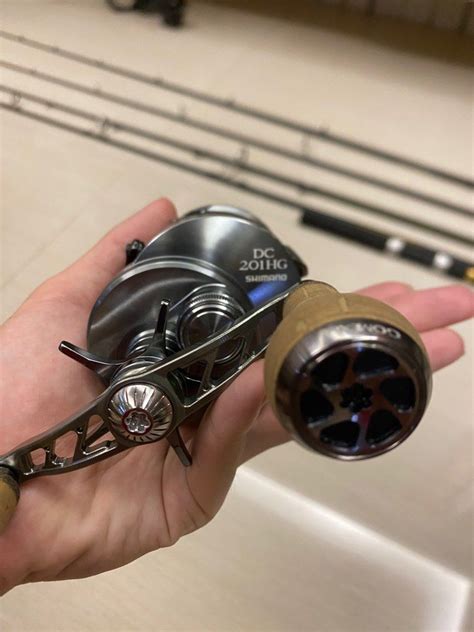Shimano Calcutta Conquest DC 201 HG Bait casting reel, Sports Equipment ...