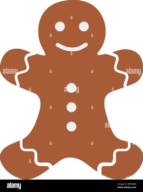 Gingerbread man. Cartoon Stock Vector Image & Art - Alamy