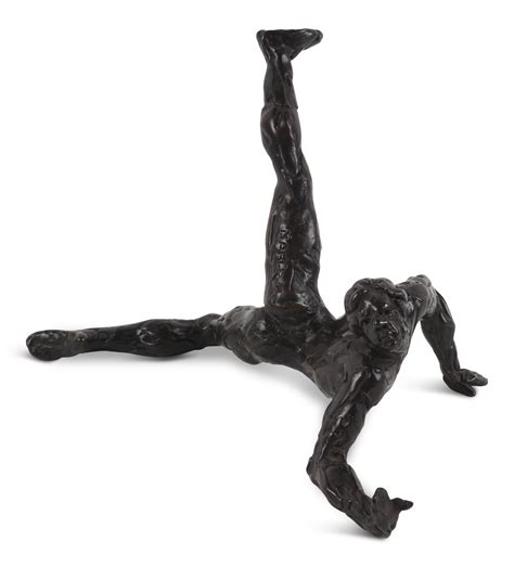 Maher | FIGURE OF A MALE NUDE GYMNAST SIGNED MAHER | MutualArt