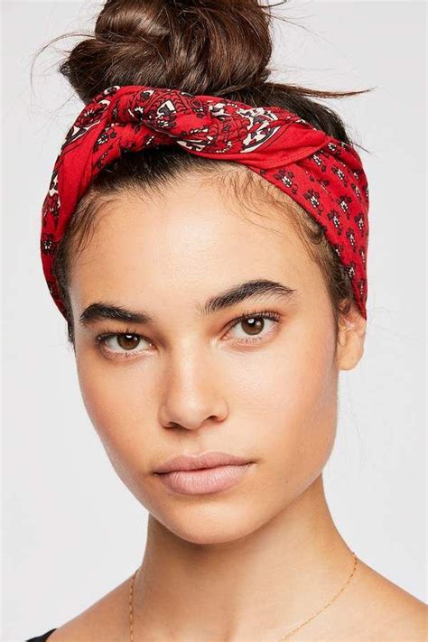 79 Popular How To Tie A Bandana Curly Hair Trend This Years - Stunning ...