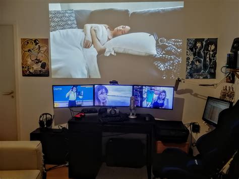 Watching over the panda queen while she sleeps in her rightful place