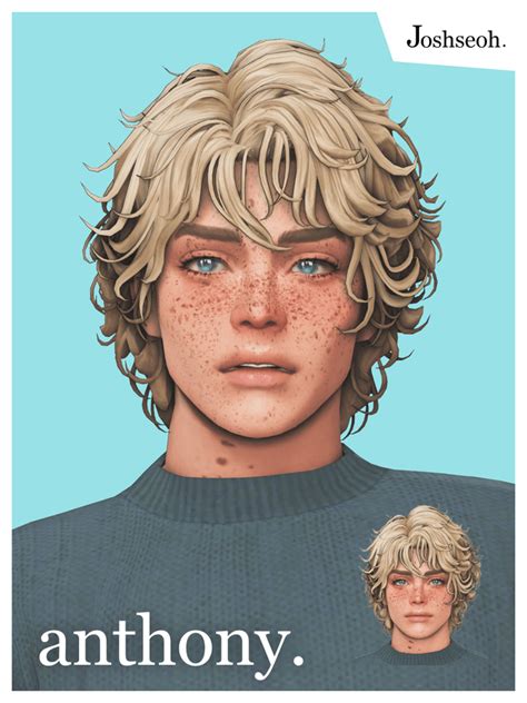 anthony hair  sims game