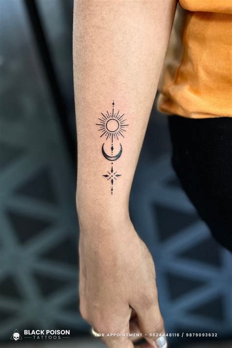 minimalist star tattoo 3