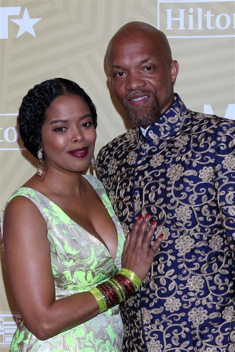 los angeles 23 de febrero - malinda williams, tariq walker en el