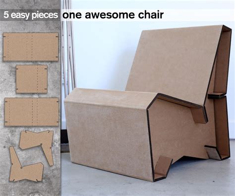 diy cardboard furniture  plans  harrison trethowan blog